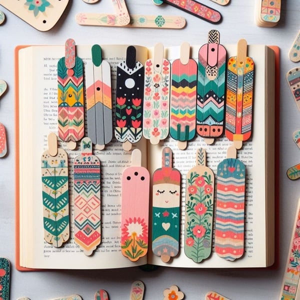 Bookmark Buku Stik Es Krim
