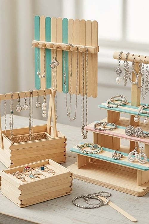 Tempat Anting Stik Es Krim
