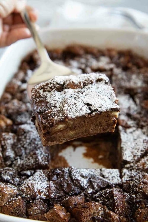 Bread Pudding Cokelat