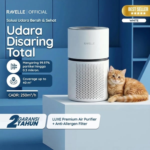 RAVELLE LUXE Air Purifier HEPA H13