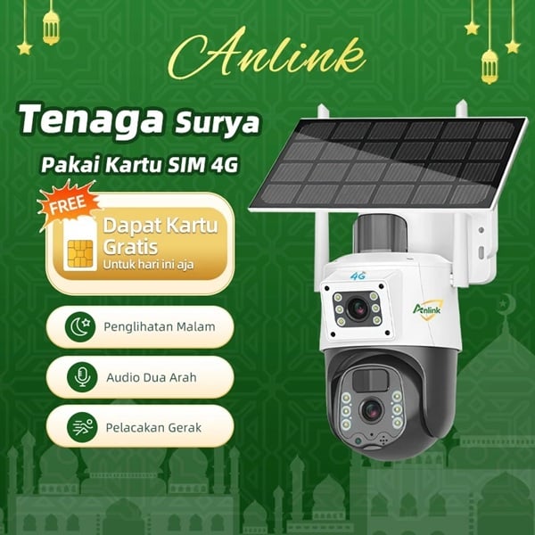 Anlink T20 CCTV Solar Panel 4G Outdoor