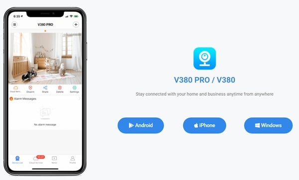 V380 Pro CCTV App