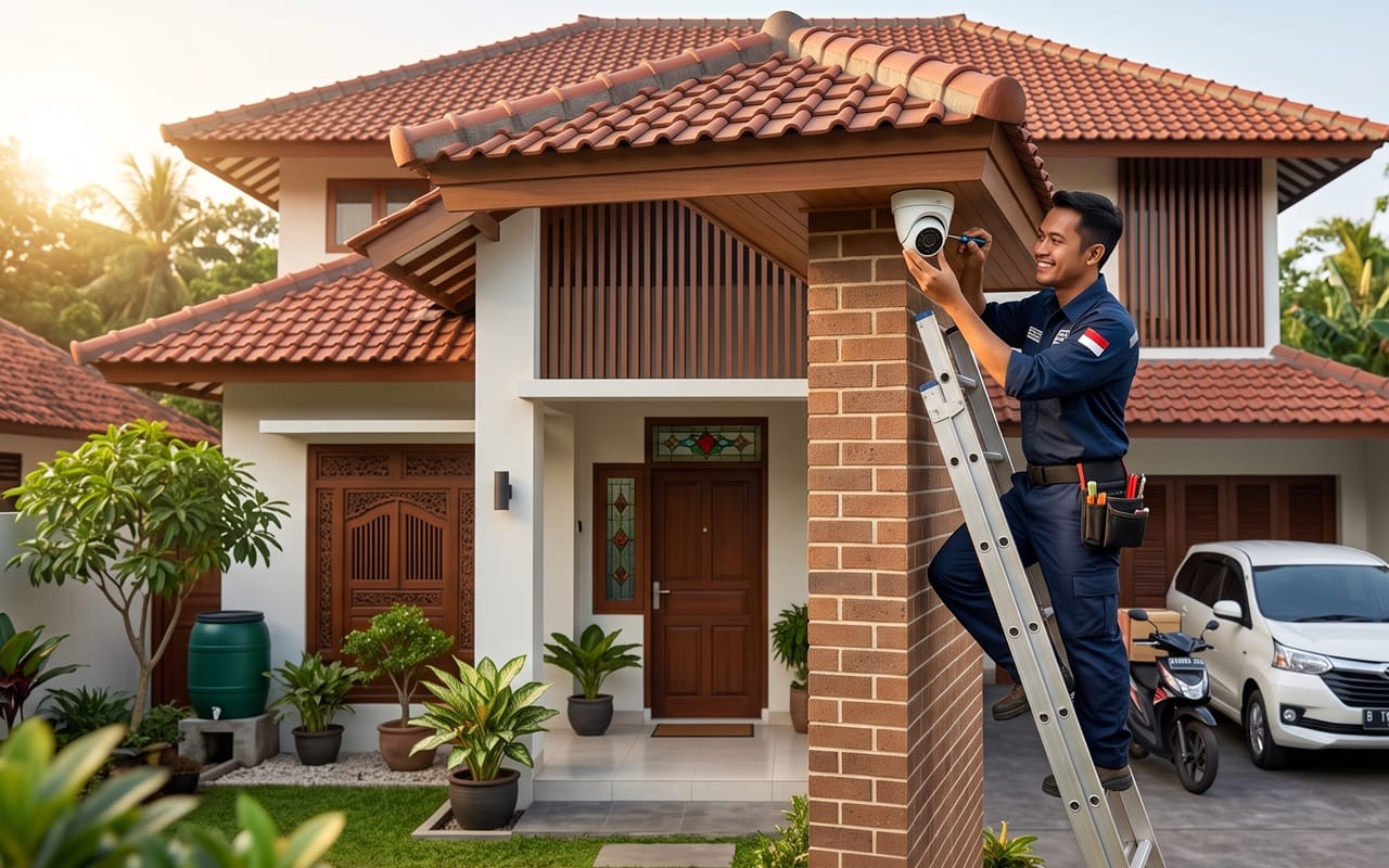 pasang cctv rumah